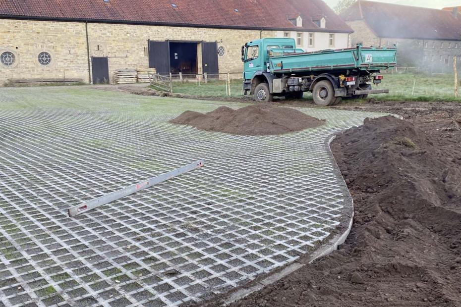 Hardehausen Herstellung der Freianlagen und Neubau Heizzentrale