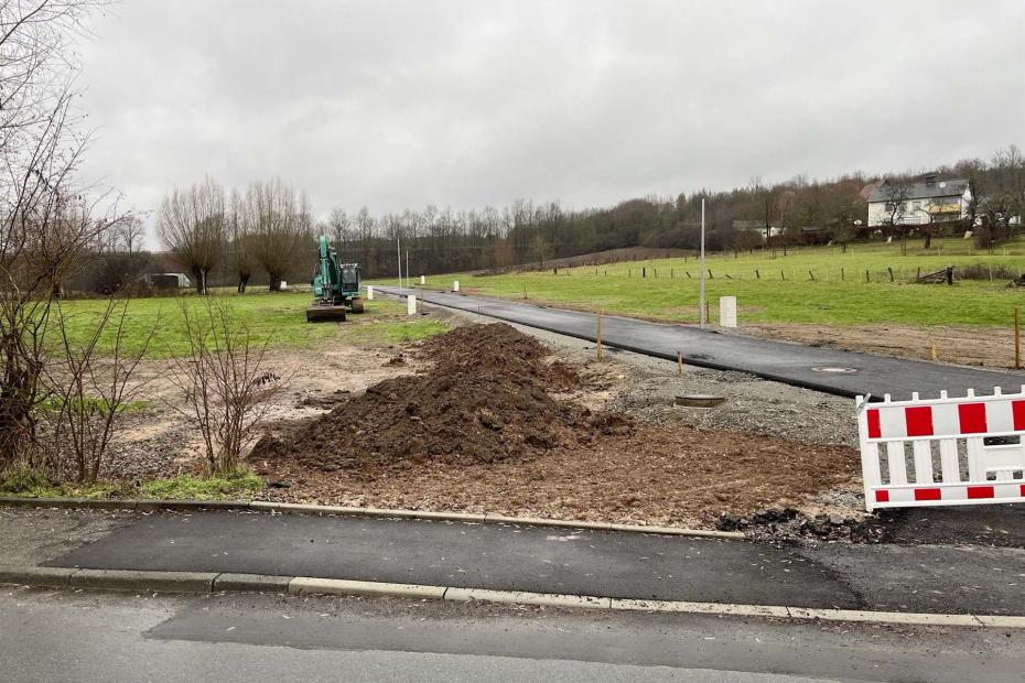 Scherfede Erschliessung Baugebiet Trift 